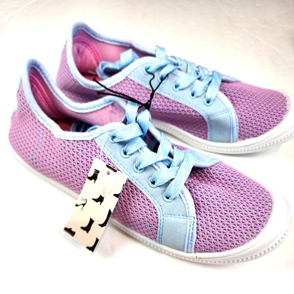 New Sand Shoes Beach Breathable Purple Lace up Water Sneakers Women's Size 8 NWT - Picture 1 of 7